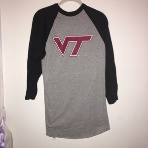 Virginia Tech, VT long Sleeve T-shirt Dress